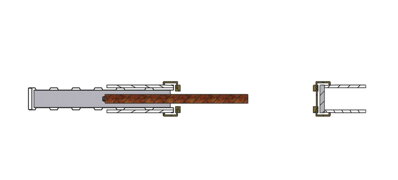 Stavebné púzdro JAP 705 NORMA štandard jednokrídlové 1100x2100 mm, sadrokartón