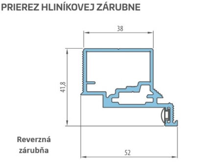 Erkado Covert dvere + skrytá zárubňa (Revezné-Falcové)