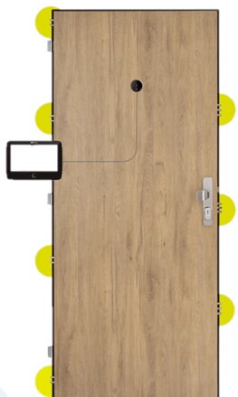 Fornox Bezpečnostné protipožiarne dvere AK230/3