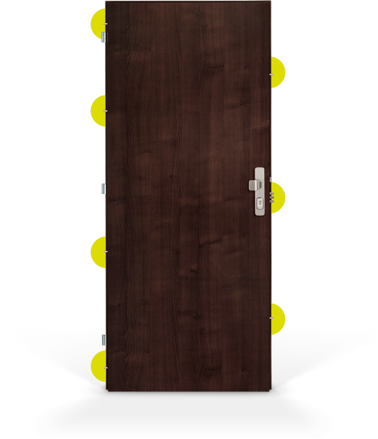 Fornox Bezpečnostné dvere AK100/3