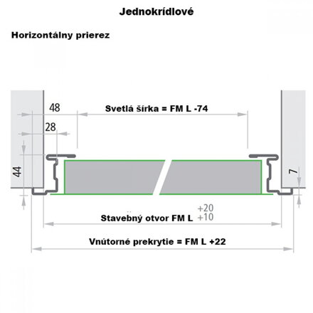 Plechové Dvere NINZ - REVER ŠTANDARD - so zárubňou 