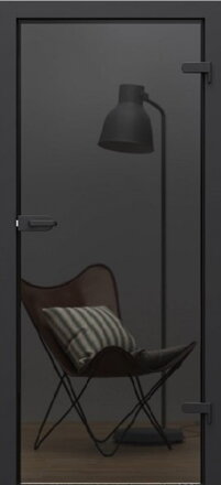 Dvere PORTA - Glass grafit sklo