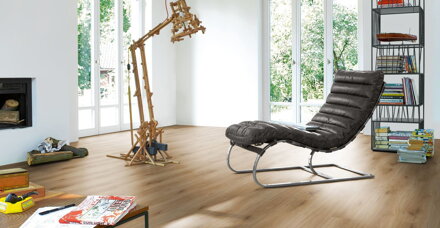 Parador Basic 400 Dub Horizont prírodný 1593797 8 mm AC4/32 M4V Jemne matná štruktúra 1-lamela