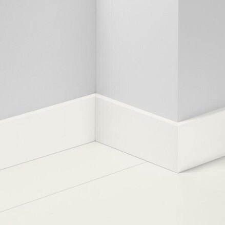 Lišta soklová Parador skirting SL 21 plain white D001 1745496 2200x100x25 mm