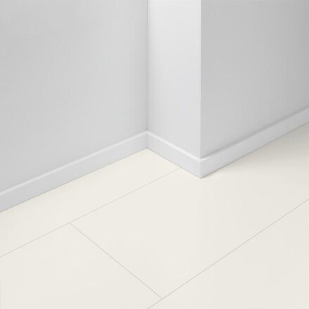 Lišta soklová Parador skirting SL3, plain white decor D001 1745467 2200x16x40 mm