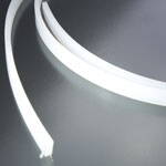 Difúzor pre LED svetlá, 3x8mm, plast, farba biela, dĺžka návinu 10m