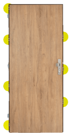 Fornox Bezpečnostné dvere AK200/3