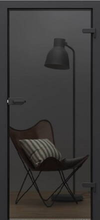 Dvere PORTA - Glass grafit sklo