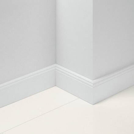 Lišta soklová Parador skirting HL 2 Biela D001 1745472 2200x19x85 mm