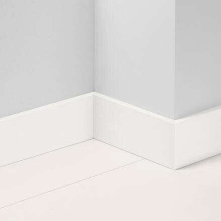 Lišta soklová Parador skirting SL 21 plain white D001 1745496 2200x100x25 mm